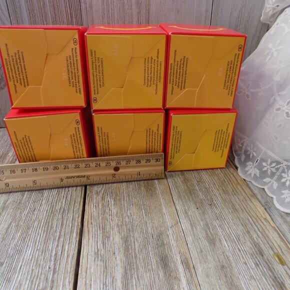 McDonalds EMPTY Small Toy Box Happy Meal Boxes Miniature EMPTY Toy Kitchen 2025* - Picture 8 of 9